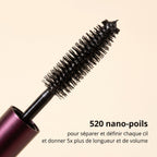 La brosse à 520 nano-poils du Mascara Tubing Solvea