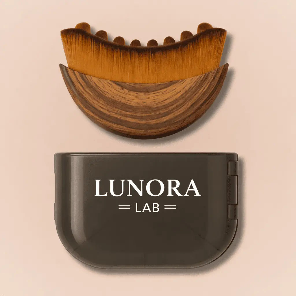 Brosse Drainante Visage Lunora
