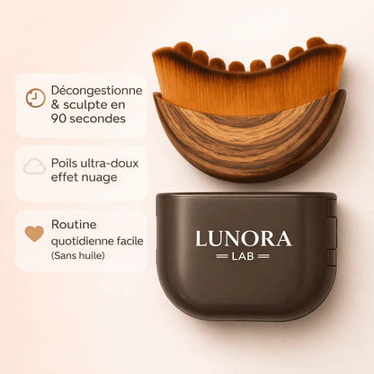 Brosse Drainante Visage Lunora