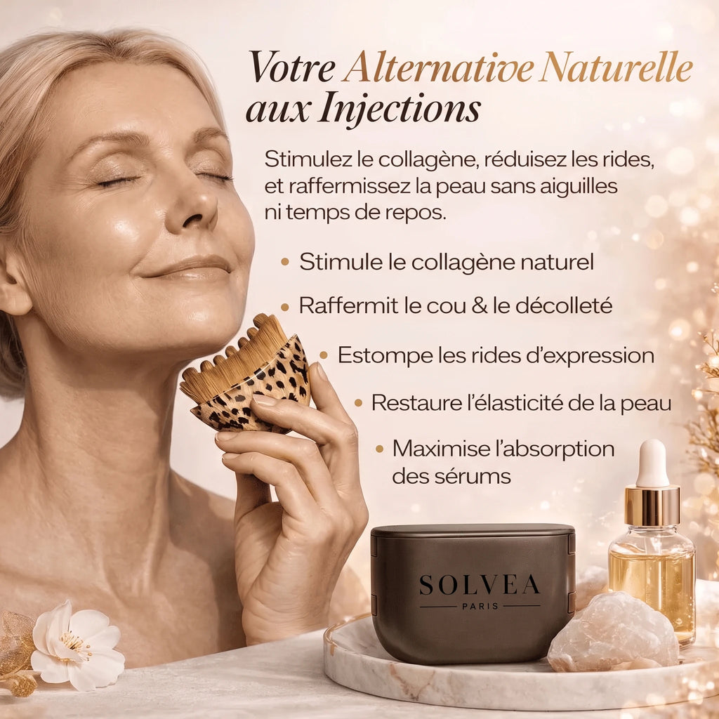 Brosse Drainante Visage Solvea