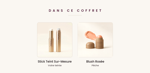 Le contenu du Duo Éclat Immédiat