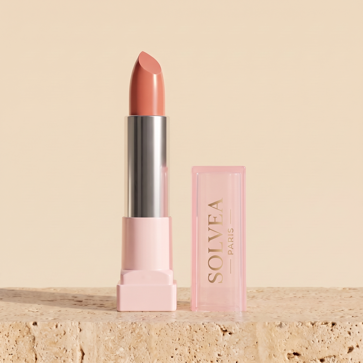Solvea Velours Baume Huile Teinté — teinte Corail Doux