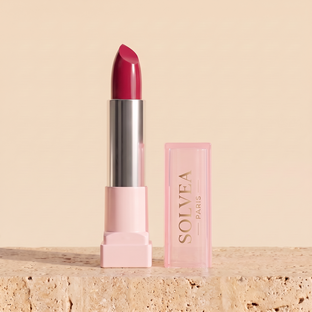 Solvea Velours Baume Huile Teinté — teinte Framboise