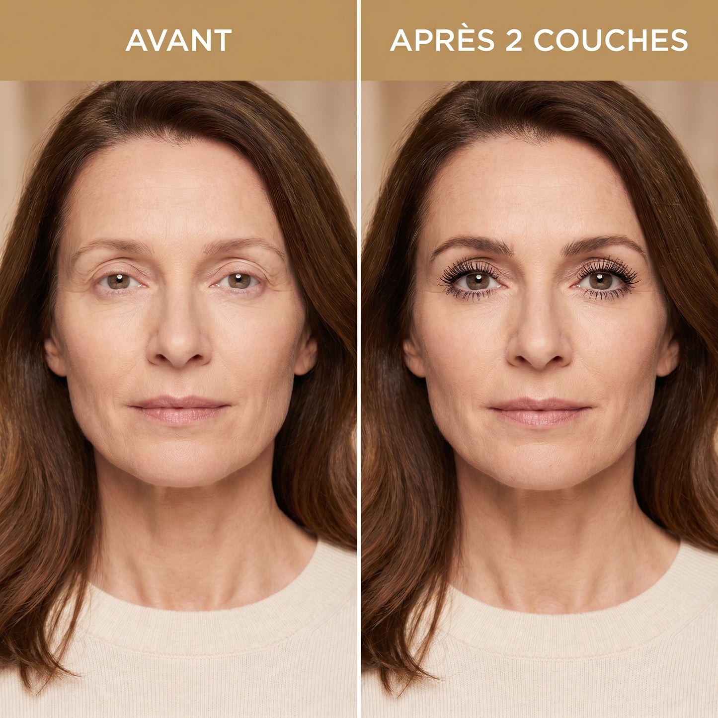 Lunora Lab — Le Mascara Métal conçu pour les cils matures
