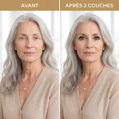 Lunora Lab — Le Mascara Métal conçu pour les cils matures