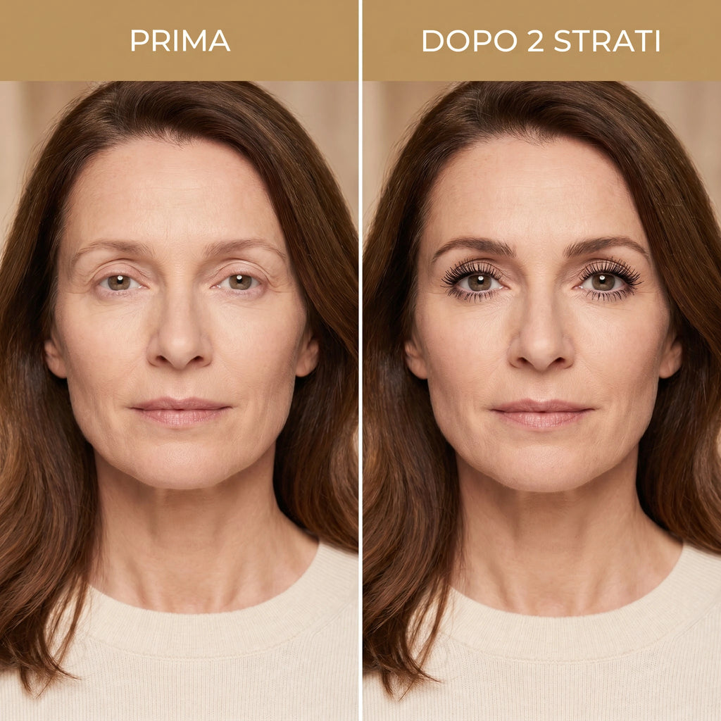 Solvéa — Il Mascara con Scovolino in Metallo pensato per le ciglia mature
