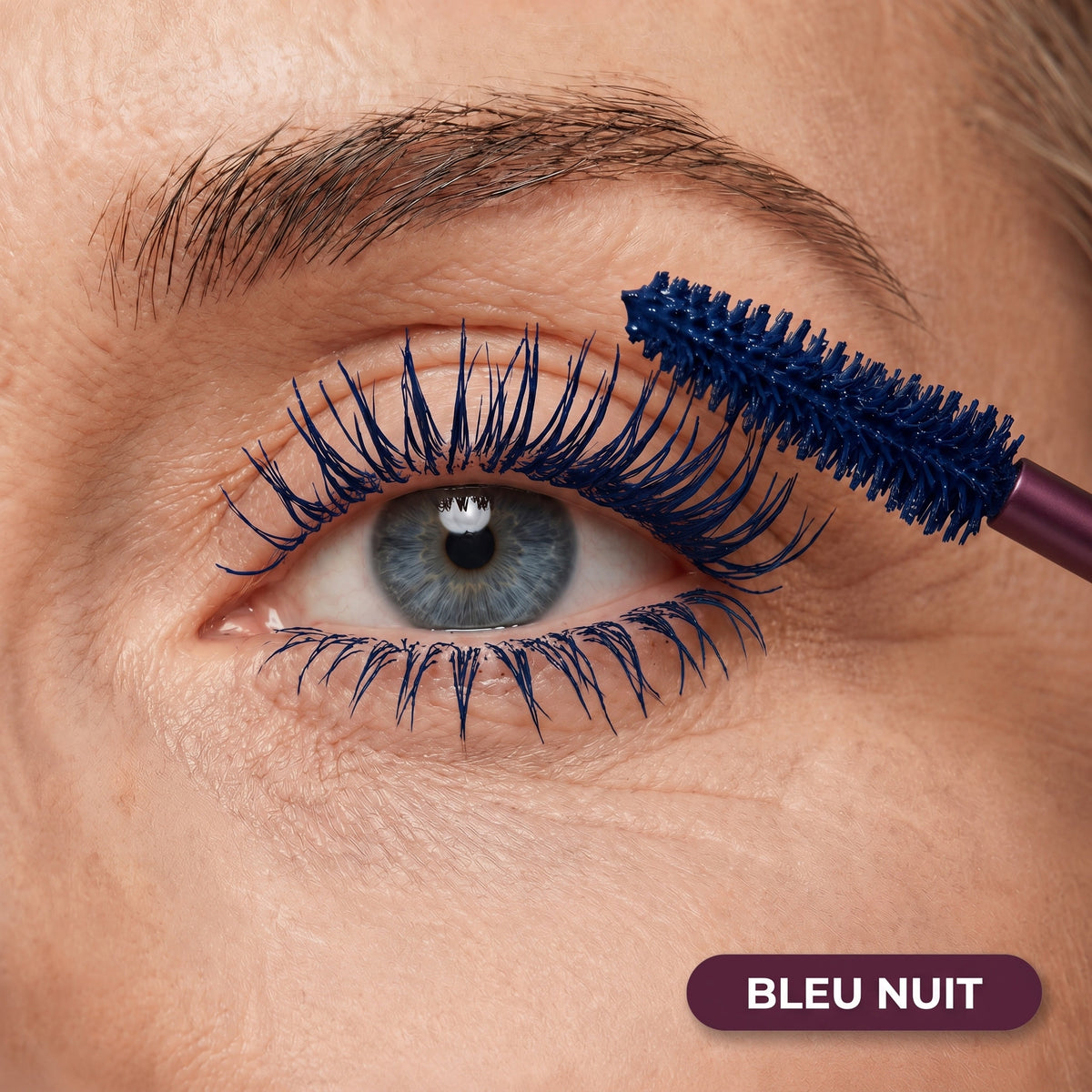 Teinte Bleu nuit — Mascara Tubing Solvea