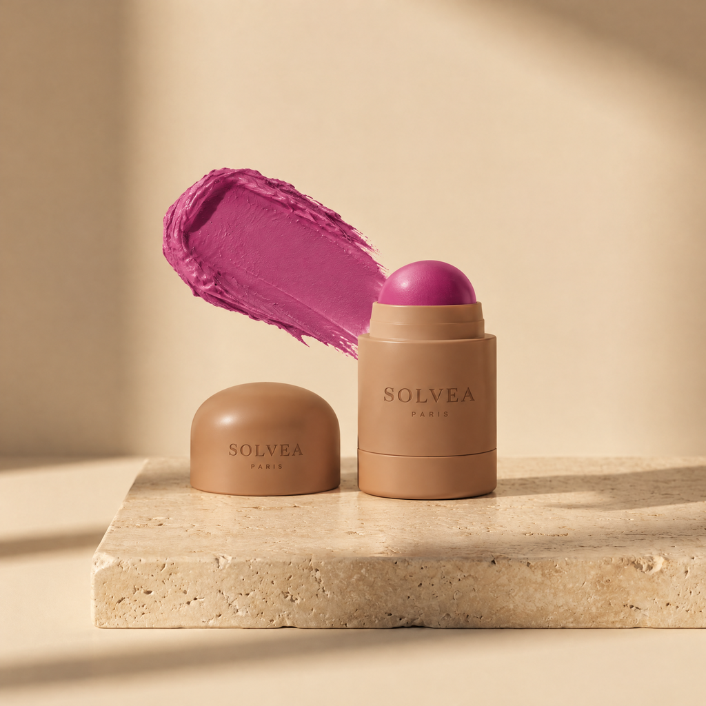 Solvea Rosée™ — Blush Stick Multi-Usage — teinte Mûre
