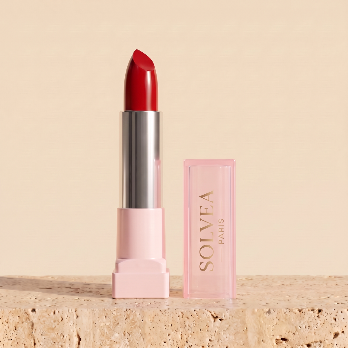 Solvea Velours Baume Huile Teinté — teinte Rouge Classique