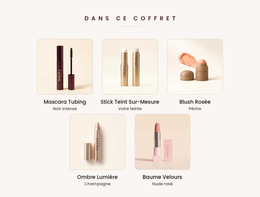 Le contenu du Coffret Signature